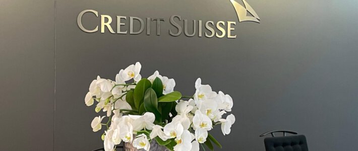 Rezeption der Credit Suisse am Uetlihof in Zürich