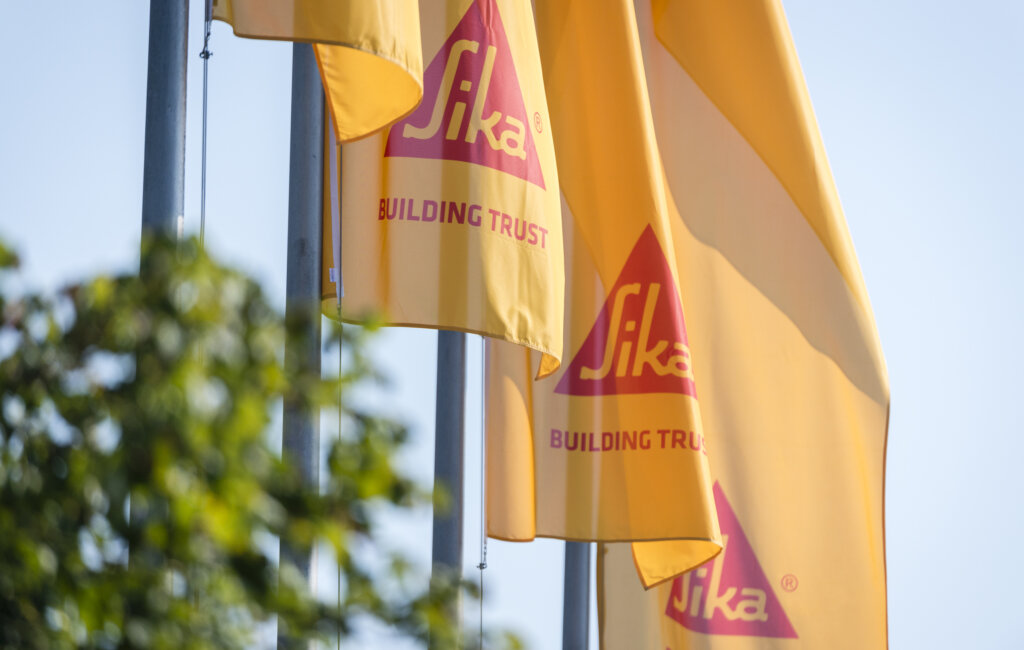 Flaggen von Sika im Find