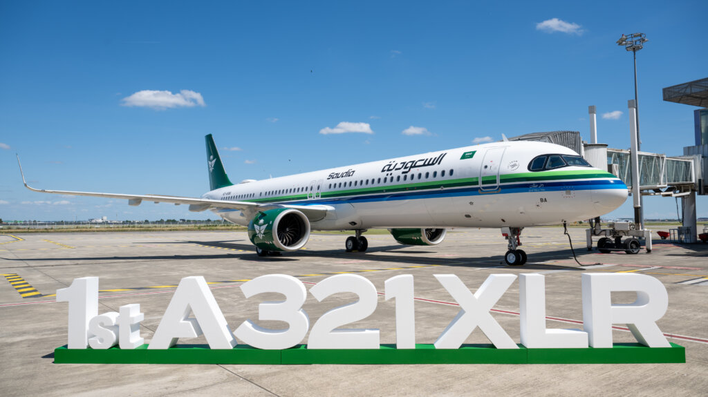 Airbus lieferte im Juni ersten A321XLR an Saudia aus