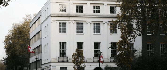 Eidgenossenschaft steckt Milliarde in Immobilien Schweizer Botschaft in London