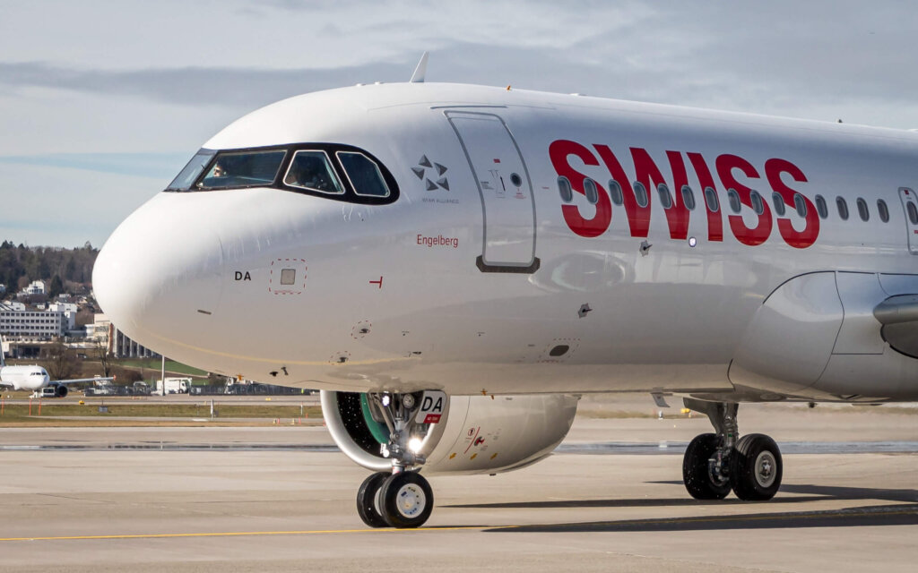 Swiss-Flugzeug A320 Neo