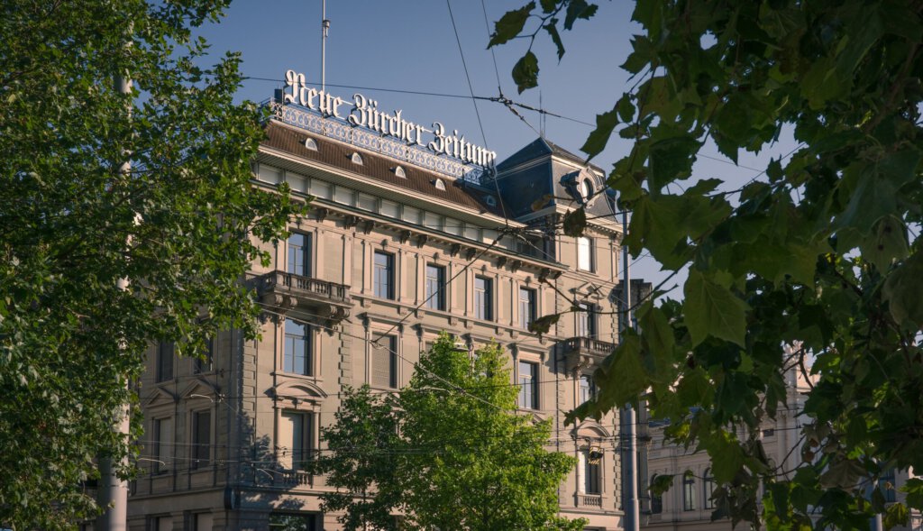 NZZ-Mediengruppe in Zürich