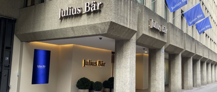 Finma holt sich 10 Millionen Gewinn von Julius Bär Sitz von Julius Bär in Zürich