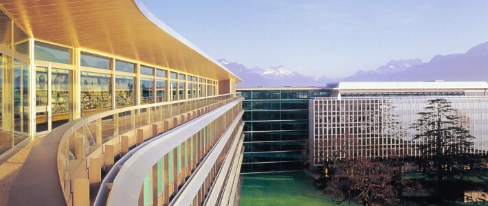 Nestlé will um Russland-Geschäft kämpfen Nestlé-Headquarter in der Schweiz