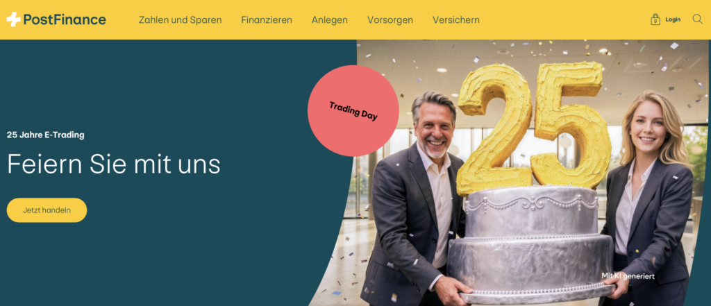 Postfinance-Werbeaktion
