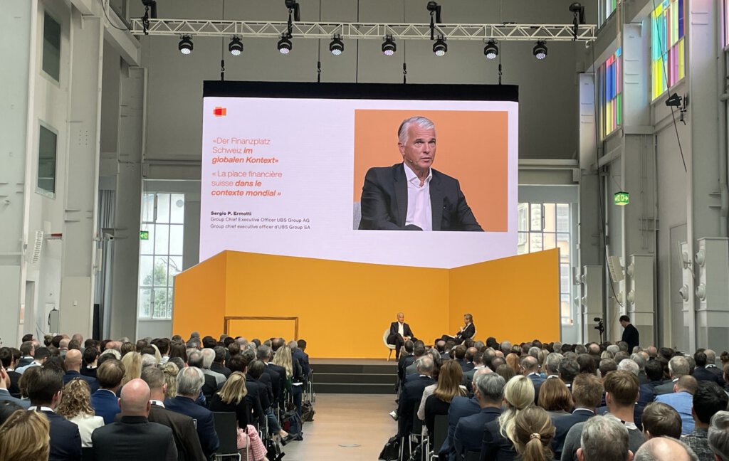 UBS-CEO Sergio Ermotti bei Economiesuisse