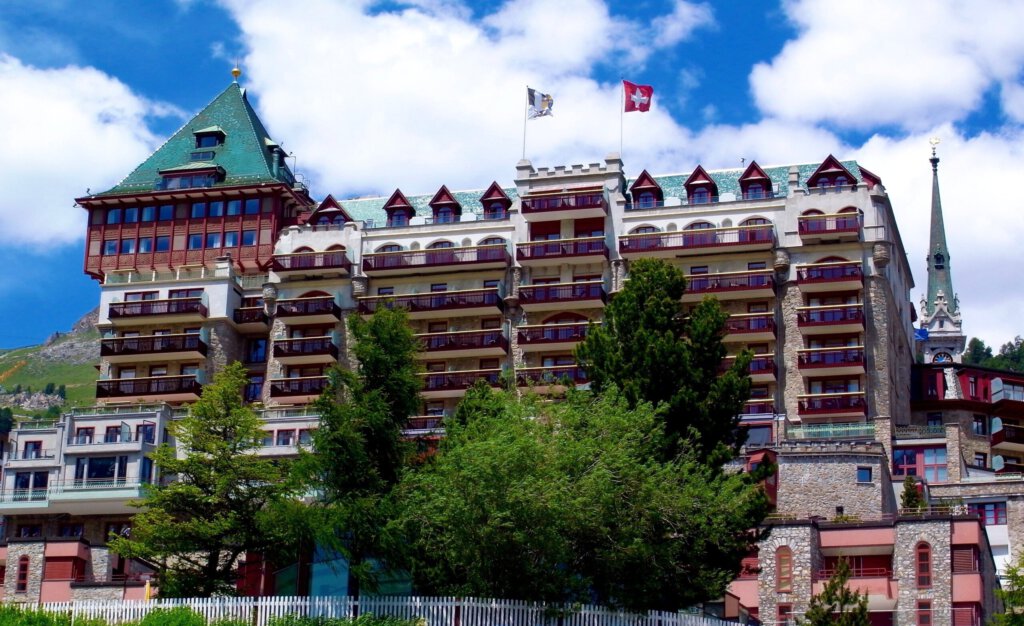 Das Badrutt's Palace in St. Moritz