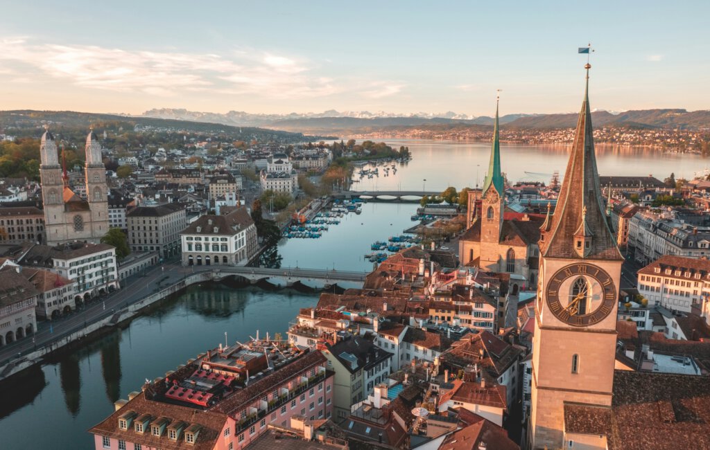 Blick über Zürich