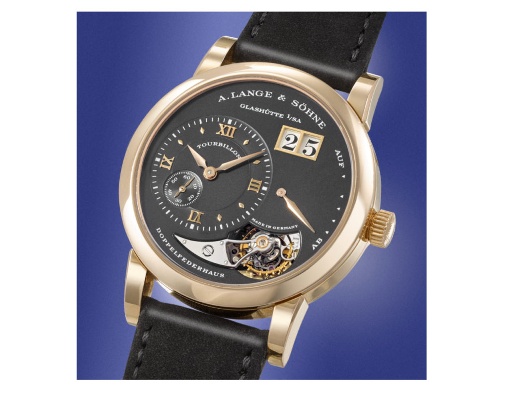Eine Luxusuhr von A. Lange & Söhne aus dem Hause Richemont