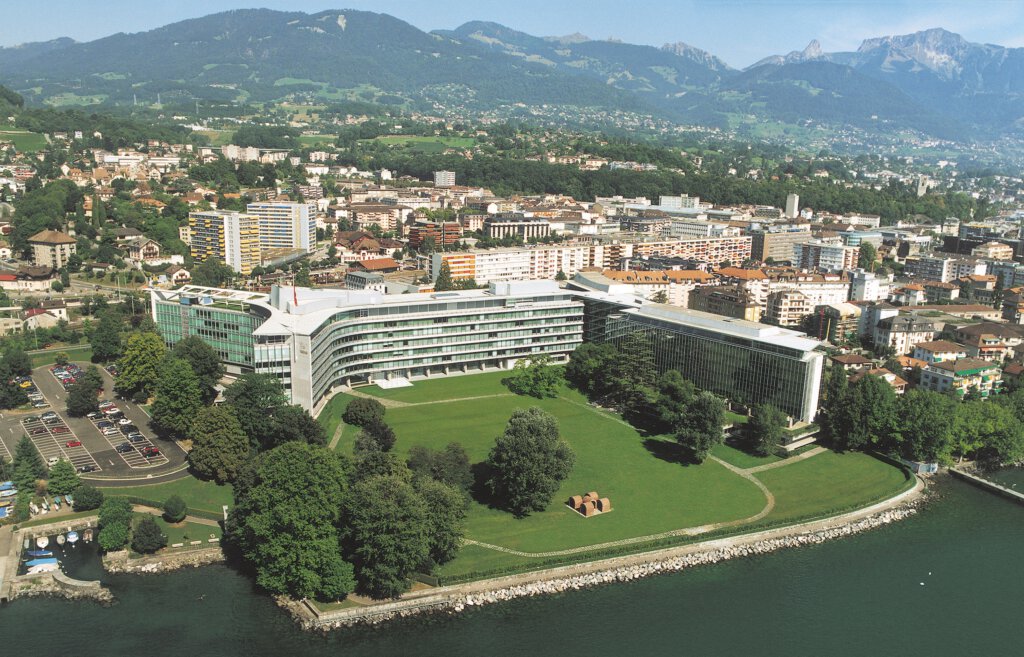 Nestlé-Hauptsitz in Vevey