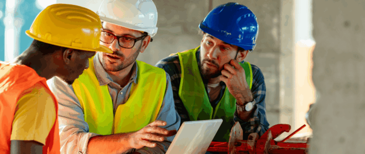 Personalknappheit legt markant zu Arbeiter auf dem Bau